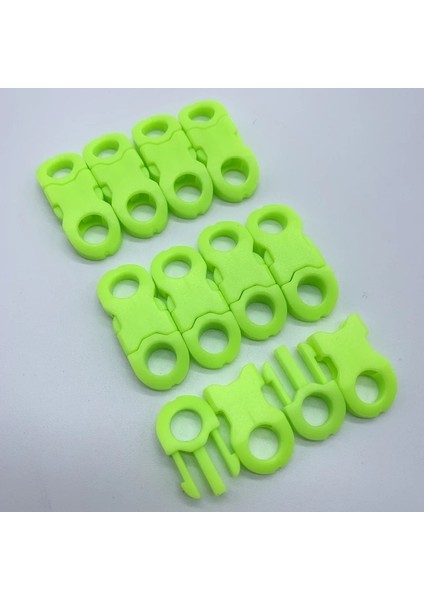 No.5 Tarzı Paracord Bilezik Plastik Toka Için Konturlu Yan Serbest Bırakmanın mm Iç Çapı Dıy Pet Serbest Bırakma Tokası (Yurt Dışından)