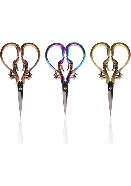 Bronz Tarzı Paslanmaz Çelik Vintage Terzi Ors Çiçek Dikiş Retro Nakış Ors Kısa Kumaş Kesici Iplik Makası (Yurt Dışından) fiyatları