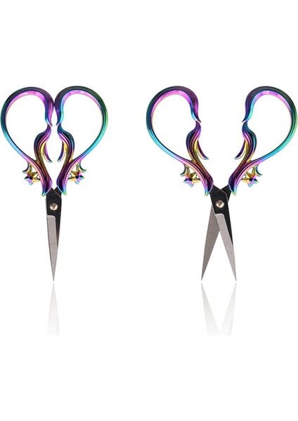 Bronz Tarzı Paslanmaz Çelik Vintage Terzi Ors Çiçek Dikiş Retro Nakış Ors Kısa Kumaş Kesici Iplik Makası (Yurt Dışından) indirimleri