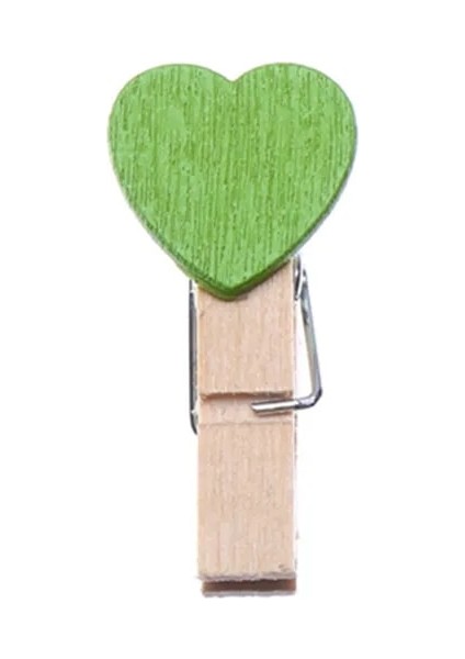 Yeşil Stil 3.5*0.7 cm Mini Kalp Aşk Ahşap Klipler Dty Craft Malzemeleri Fotoğraf Kağıdı Için Ahşap Klipler Peg Kartpostal Klipleri Düğün Dekor (Yurt Dışından)