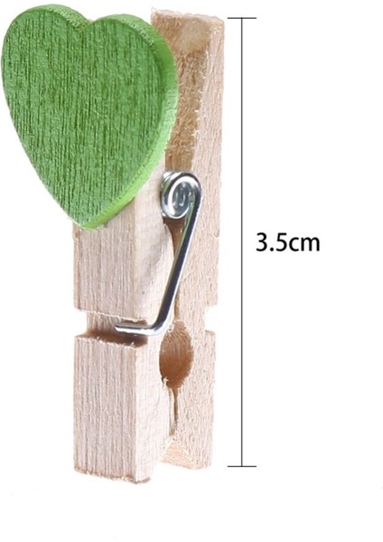 Yeşil Stil 3.5*0.7 cm Mini Kalp Aşk Ahşap Klipler Dty Craft Malzemeleri Fotoğraf Kağıdı Için Ahşap Klipler Peg Kartpostal Klipleri Düğün Dekor (Yurt Dışından) fırsatları
