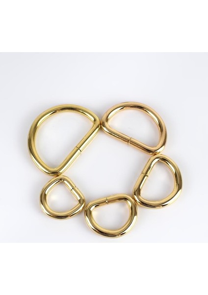 Altın Tarzı 50 mm Meetee mm Metal D Halka Tokaları Sırt Çantası Dokuma Toka Çanta Askı Kancaları Konfeksiyon Kemer Tokaları Dıy Leathercraft Aksesuarı (Yurt Dışından)