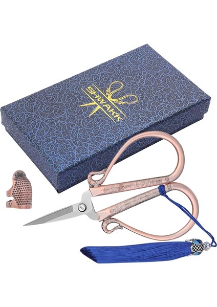 Kırmızı Antik Stil Shwakk Terzi Ors Dikiş Ors Iplik Nakış Veya Dikiş Zanaat Malzemeleri Veyas Kumaş Kesici Makaslar (Yurt Dışından)