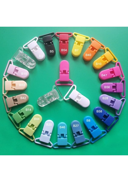 B5 Stili Sutoyuelastic Emzik Cluspender Klipleri, Bebek Kukla Emzik Tutucu Klipsi Için Kavrama Dişli (Yurt Dışından) fiyatları