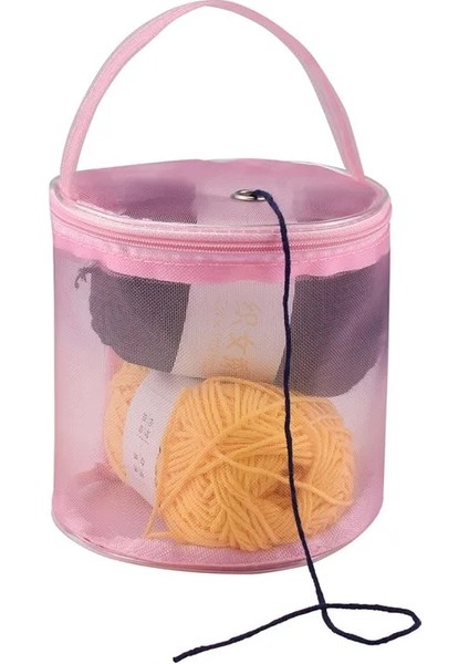 Stil 2 Stil Örgü Ipliği Yuvarlak Tığ Çanta Örgü Iğneleri Iplik Bez Organizatör Dıy Craft Yün Depolama Sepeti Dikiş Aracı Aksesuarları Çanta (Yurt Dışından)