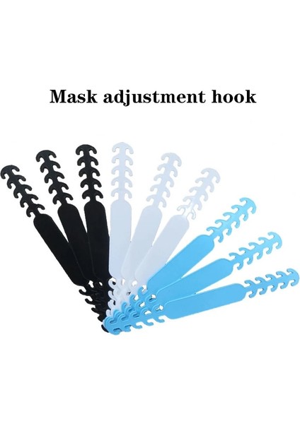 Beyaz Stil Ayarlanabilir Kaymaz Silikon Maske Kulak Sapları Mascarillas Uzatma Kancası Maskeleri Toka Tutucu Ataşe Maskesi (Yurt Dışından) fiyatları