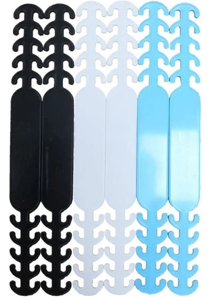 Beyaz Stil Ayarlanabilir Kaymaz Silikon Maske Kulak Sapları Mascarillas Uzatma Kancası Maskeleri Toka Tutucu Ataşe Maskesi (Yurt Dışından) indirimleri