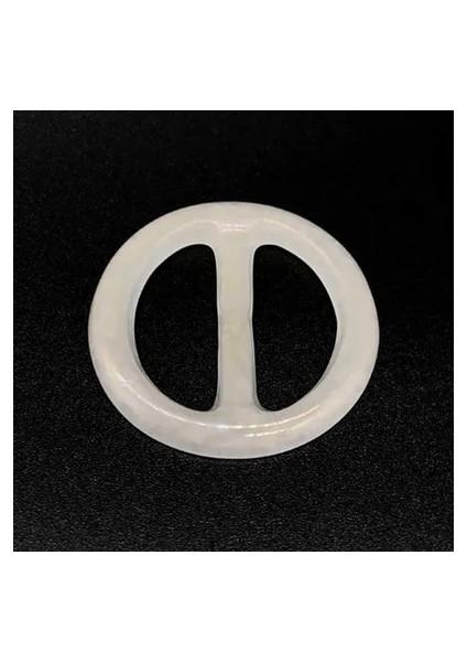 Sütlü Beyaz Stil 1 Parça 1 Adetlot Moda Iç Çap 2.4 Ayarlanabilir Tokalı Şerit Düğmeli Konfeksiyon Köşe Depolama Tokalı T-Shirt Toka (Yurt Dışından)