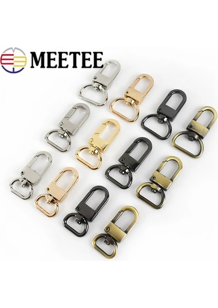 Pirinç Tarzı 13MM-20 Adet Adet mm D Kuyruk Metal Tokalar Çanta Dokuma Için Döner Tetik Toka Çanta Askı Kanca Askı Dıy Aksesuarları (Yurt Dışından)