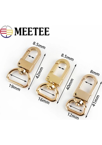 Pirinç Tarzı 13MM-20 Adet Adet mm D Kuyruk Metal Tokalar Çanta Dokuma Için Döner Tetik Toka Çanta Askı Kanca Askı Dıy Aksesuarları (Yurt Dışından)