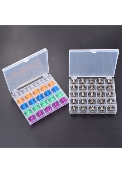 SA210073 Stili Dikiş Bobinleri Kutu Seti, Dikiş Aletleri Aksesuarları Için Saklama Kutusu, Bobin Düzenleme Kasa Dikiş Makinesi Makaraları Dikiş Malzemeleri (Yurt Dışından) fiyatları