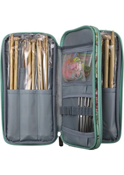 Stil 1 Stil Örgü Saklama Çantası Boş Tığ Kancaları Örgü Iğneleri Kiti Organizatör Kılıfı Iğneler Cetvel Dikiş Çanta Aksesuarları (Yurt Dışından) modelleri