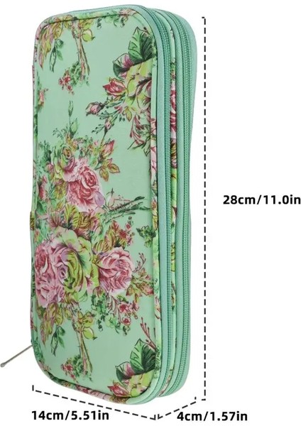 Stil 1 Stil Örgü Saklama Çantası Boş Tığ Kancaları Örgü Iğneleri Kiti Organizatör Kılıfı Iğneler Cetvel Dikiş Çanta Aksesuarları (Yurt Dışından) fırsatları