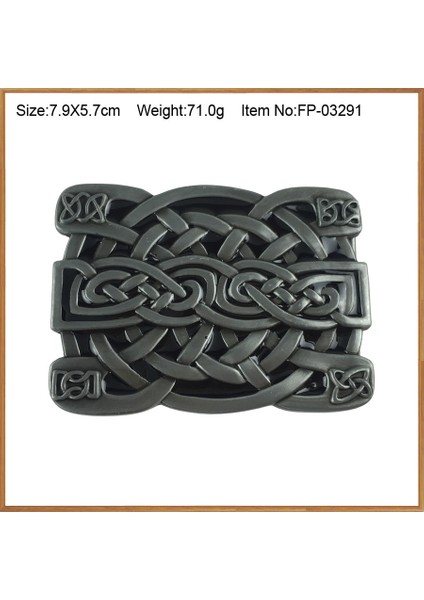FP-03291 Stili Buckleclub Mjolnir Thorshammer Vıkıng Kemer Tokası Kot Hediye Müzik Kemer Tokası Fp Kalaylı F (Yurt Dışından)