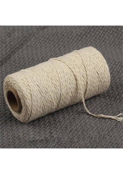 No.14 Tarzı 110 Yards 2mm Dıy Makrome Iplik Kordonlar Dekoratif Çözgü Pamuk Örgü El Sanatları Parti Düğün Için Iplik Dıy Kordon Dekorasyon Aksesuarı (Yurt Dışından)