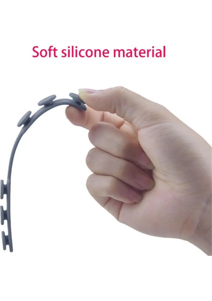 Mavi Stil 5pcslot Ağız Maskesi Tutucu Üçüncü Vites Ayarlanabilir Kaymaz Maske Kulak Sapları Uzatma Kancası Yüz Maskeleri Kordon Maske Aksesuarı (Yurt Dışından) modelleri