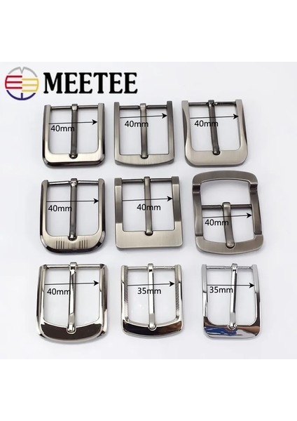 ZK1199 Stili 1 Bilgisayar Meetee Adet Metal Pin Kemer Tokaları Erkek Kadınlar Için mm Kemer Kafa Dıy Deri El Sanatları Kot Dekor Donanım Aksesuarları (Yurt Dışından) fırsatları