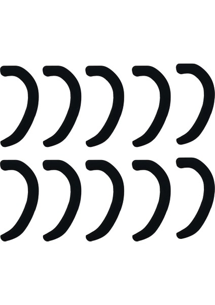 B Tarzı Elastik Yumuşak Silikon Maske Earmuffs Anti-Slip Anti-Pain Earloop Maske Için Rahat Kulak Koruma Kancası Görünmez Kulak (Yurt Dışından)