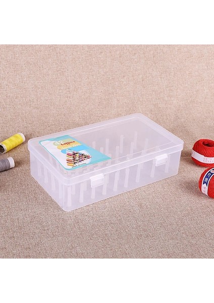 BX210001-2 Stili Ools Dikiş Ipliği Için Boş Saklama Kutusu, Şeffaf Iğne Tel Saklama Düzenleyici, Iplik Makaraları Saklama Kutusu (Yurt Dışından) indirimleri
