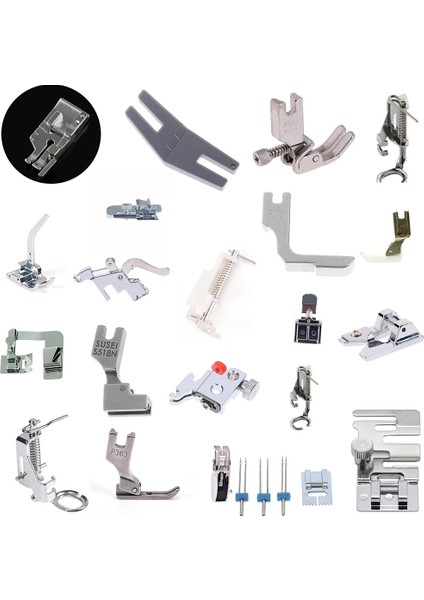 No.7 Tarzı Ewing Makinesi Ayakları Baskı Ayağı Dikiş Makinesi Ayak Dikişi Brother Singer Janome Için Çok Fonksiyonlu Aksesuarlar ve Prop Kitleri (Yurt Dışından) fiyatları