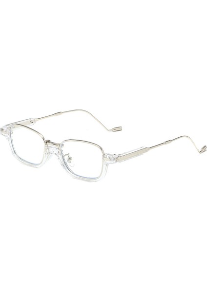 Yeni Anti-Mavi Işık Düz Ayna Trendi Sokak Çekimi Retro Küçük Çerçeveli Güneş Gözlüğü (Yurt Dışından)