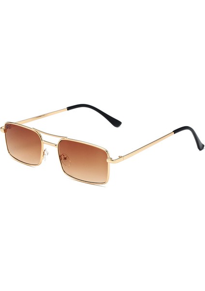 Erkekler Kadınlar Alaşım Çerçeve Gözlük Için Kare Aviator Moda Güneş Gözlüğü (Yurt Dışından)