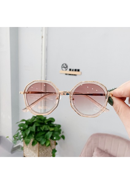 Kadınlar Için Düzensiz Kare Güneş Gözlüğü Ilham Veren Stil Tonları (Yurt Dışından)
