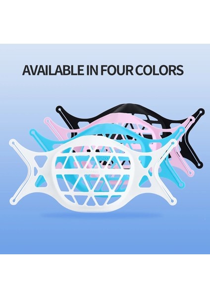 Mor Tarzı 1 Parça Yeni Yeniden Kullanılabilir 3D Maske Braketi Yüz Maskesi Iç Destek Çerçevesi Rahat Solunum Plastik Maske Tutucu Braketi Nefes Alabilir Valf (Yurt Dışından) fiyatları