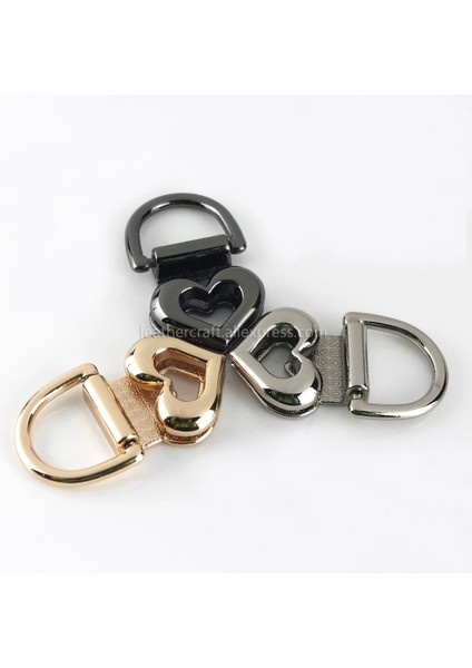Gümüş Tarzı 2 Adet Metal Çanta Yan Çapa Köşebent Askı Kelepçeleri Kalp Şekli Çanta Yan Kenar Çapa Bağlantı Donanımı Çanta Çanta Için D Halkalı (Yurt Dışından) fırsatları