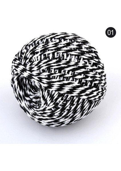 01 Siyah Beyaz Stili 1.5 mm Çift Renk Pamuklu Fırıncı Halat Sicim El Yapımı Aksesuarlar Için Düğün Parti Dekorasyon Hediye Dıy Kordon Sarma (Yurt Dışından) fiyatları