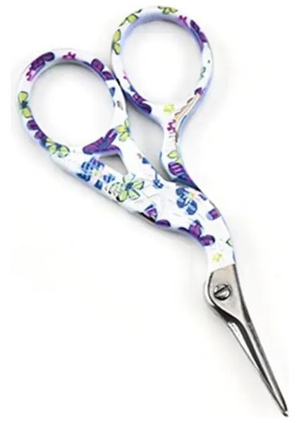 13-9.3cm Stili Dayanıklı Paslanmaz Çelik Kuyruk Vinç Şekli Dikiş Veya Küçük Nakış El Sanatları Çapraz Dikiş Veya Dıy Ev Aletleri (Yurt Dışından)