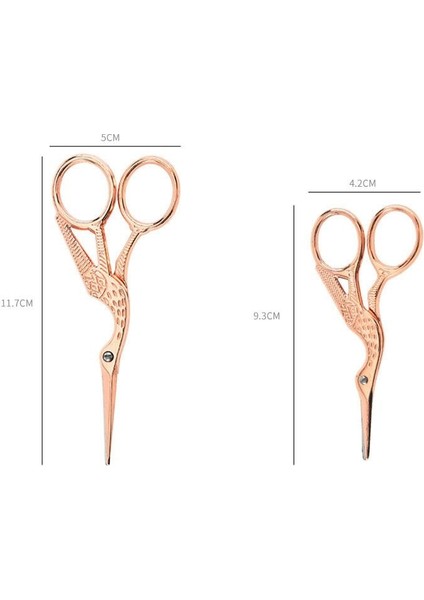 13-9.3cm Stili Dayanıklı Paslanmaz Çelik Kuyruk Vinç Şekli Dikiş Veya Küçük Nakış El Sanatları Çapraz Dikiş Veya Dıy Ev Aletleri (Yurt Dışından) indirimleri
