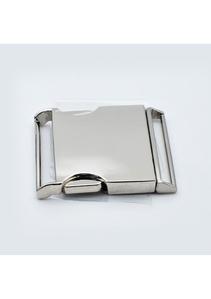 Gümüş Tarzı 40 mm mm Yan Serbest Bırakma Çinko Alaşımlı Toka Kemer Palto Sırt Çantaları Ceket Bagaj Dokuma Kemer Donanım Tokaları Erkekler Için (Yurt Dışından)