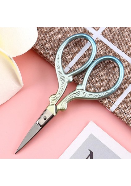 18-9.2x4.7cm Stili Paslanmaz Çelik Vintage Ors Dikiş Kumaş Kesici Nakış Veya Kuyruk Ipliği Veya Dikiş Makası Için Aletler (Yurt Dışından)