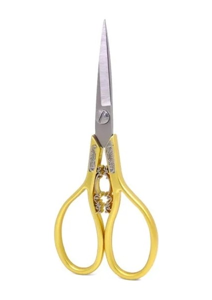 Floresan Yeşil Tarzı Avrupa Retro Oyma Terzilik Veya Dikiş Makası Antika Eski Paslanmaz Çelik Veya Terzi Iğne Oyaları (Yurt Dışından)