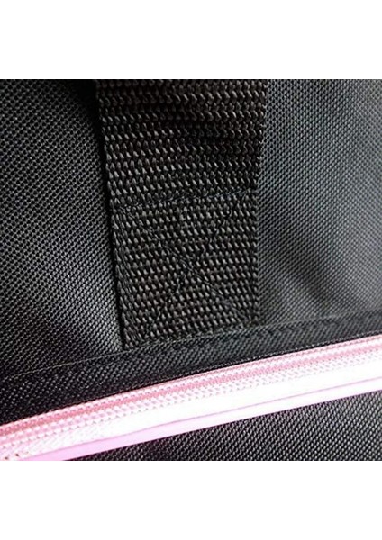 Siyah Pembe Tarzı Dikiş Makinesi Çanta Büyük Kapasiteli Seyahat Taşınabilir Saklama Çantası Su Geçirmez Bez Çantalar Dikiş Aletleri Çanta (Yurt Dışından)