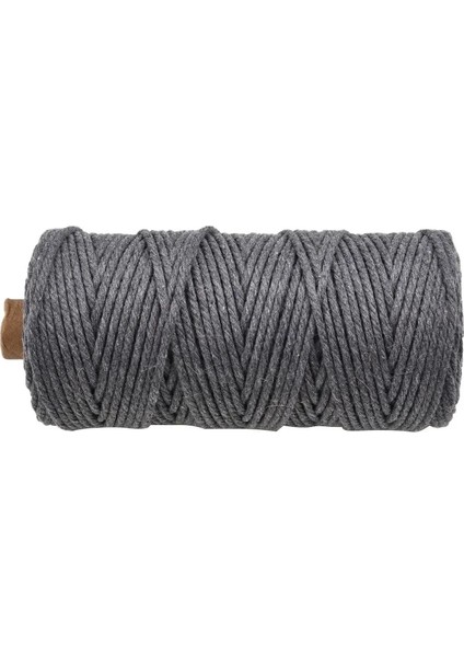 Turuncu Tarzı % Doğal Pamuk Kordon Renkli Kordon Ip Bej Bükümlü El Işi Makrome Ip Kendin Yap Ev Tekstili Dekoratif (Yurt Dışından) indirimleri