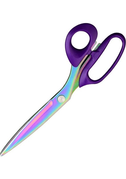 10 Inç 250MM Tarzı Mor Terzi Veya Kumaş Kesici Iplik Iğne Nakış Paslanmaz Çelik El Sanatları Dikiş Araçları El Sanatları Terzilik (Yurt Dışından)