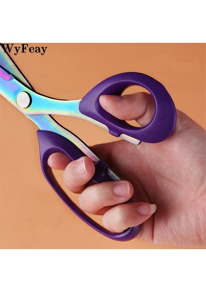 10 Inç 250MM Tarzı Mor Terzi Veya Kumaş Kesici Iplik Iğne Nakış Paslanmaz Çelik El Sanatları Dikiş Araçları El Sanatları Terzilik (Yurt Dışından) indirimleri