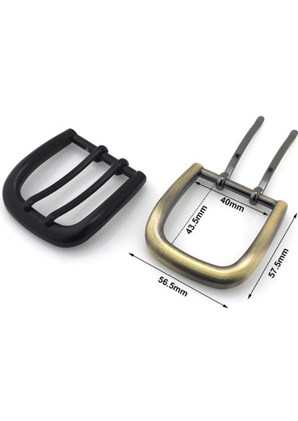 Bronz Tarzı 1 Adet Etal Kemer Tokaları Çift Pin Fırçalanmış Mat Uç Bar Tokaları Deri Kemer Craft Parçaları Için Yüksek Fit (Yurt Dışından) modelleri