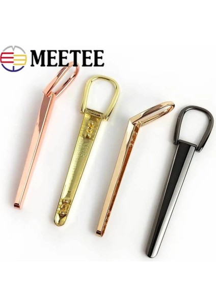 Silahsiyah Stil 2 Adet Moda Çanta Kolları Askı Metal Tokalar Çanta Dekoratif Toka Askı Konektörü Dıy Donanım Aksesuarları (Yurt Dışından)