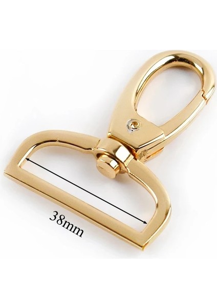 Lazer Parlak Stil 4 Adet Pc Meetee mm Çanta Kemer Metal Toka Karabina Yaylı Kanca Istakoz Klipsler Köpek Yaka Toka Dıy Leathercraft Aksesuar (Yurt Dışından)