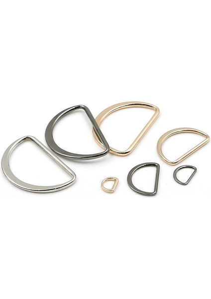 Altın Tarzı 5cm Lot Gümüş Siyah Bronz Altın D Tipi Halka Bağlantı Alaşımlı Metal Ayakkabı Çantaları Tokalar Dıy Aksesuar (Yurt Dışından) modelleri