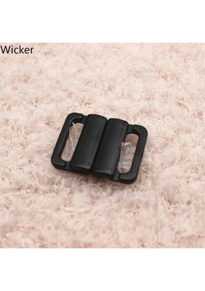 Siyah Stil 14 mm Sutyen Bikini Dikdörtgen Siyah Beyaz Kombine Raptiye Tokaları Için mm Plastik Klip Tokaları Konfeksiyon Dikiş Kaynağı Için (Yurt Dışından)