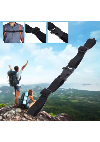 Kırmızı Stil 1 Adet Naylon Açık Kamp Taktik Sırt Çantası Göğüs Koşum Kayışı Dokuma Sternum Ayarlanabilir Çift Serbest Bırakma Toka Çanta Askısı (Yurt Dışından) fırsatları