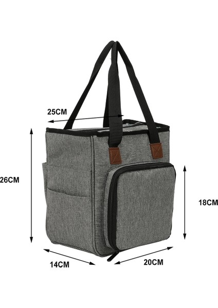 Erik Tarzı Taşınabilir Dikiş Malzemeleri Saklama Çantası Oxford Kumaş Yün Tığ Kanca Örgü Iğne Tığ Kanca Organizatör (Yurt Dışından) fırsatları