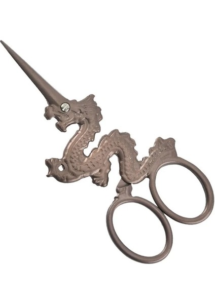 Ejderha Kahverengisi Stili Yılan Şekli Profesyonel Dikiş Veya Nakış Dikiş Malzemeleri Unicorn Ors Manuel Dıy Antika Vintage Zig Zag Ors (Yurt Dışından)