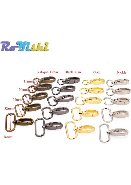 Gümüş Tarzı Dokuma Boyutu 25MM Ack Metal Yaylı Kanca Istakoz Toka Yaka Karabina Kemer Tokaları Dıy Anahtarlık Çanta Parçası Aksesuarları (Yurt Dışından) fırsatları