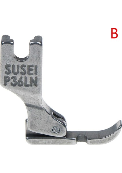 No.2 Tarzı Ln N Baskı Ayağı Endüstriyel Dikiş Makinası Flatcar Tek Taraflı Baskı Ayağı Çelik Taraflı Fermuar Ayağı Yüksek (Yurt Dışından)