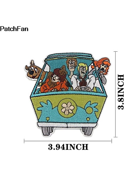 No.42 Tarzı Aatchfan Karikatür Yama Işlemeli Aplike Demir Yama Tasarım Dıy Giysi Üzerinde Dikmek Rozeti Sticker (Yurt Dışından)